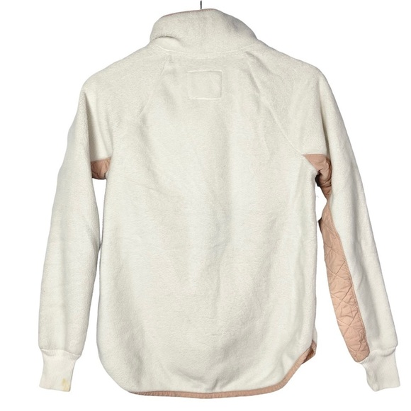 Abercrombie & Fitch Asymmetrical Snap Up Fleece Sweatshirt XXS - Picture 4 of 7